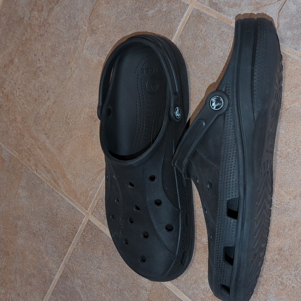 Classic Black Clogs for Men